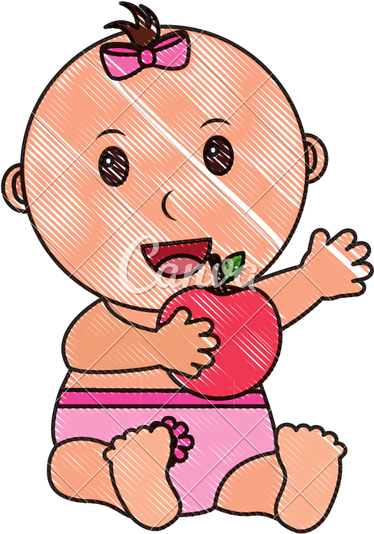 Transparent Baby Diapers Clipart - Baby Boy Pictures Outline - Png Download (536x765), Png Download
