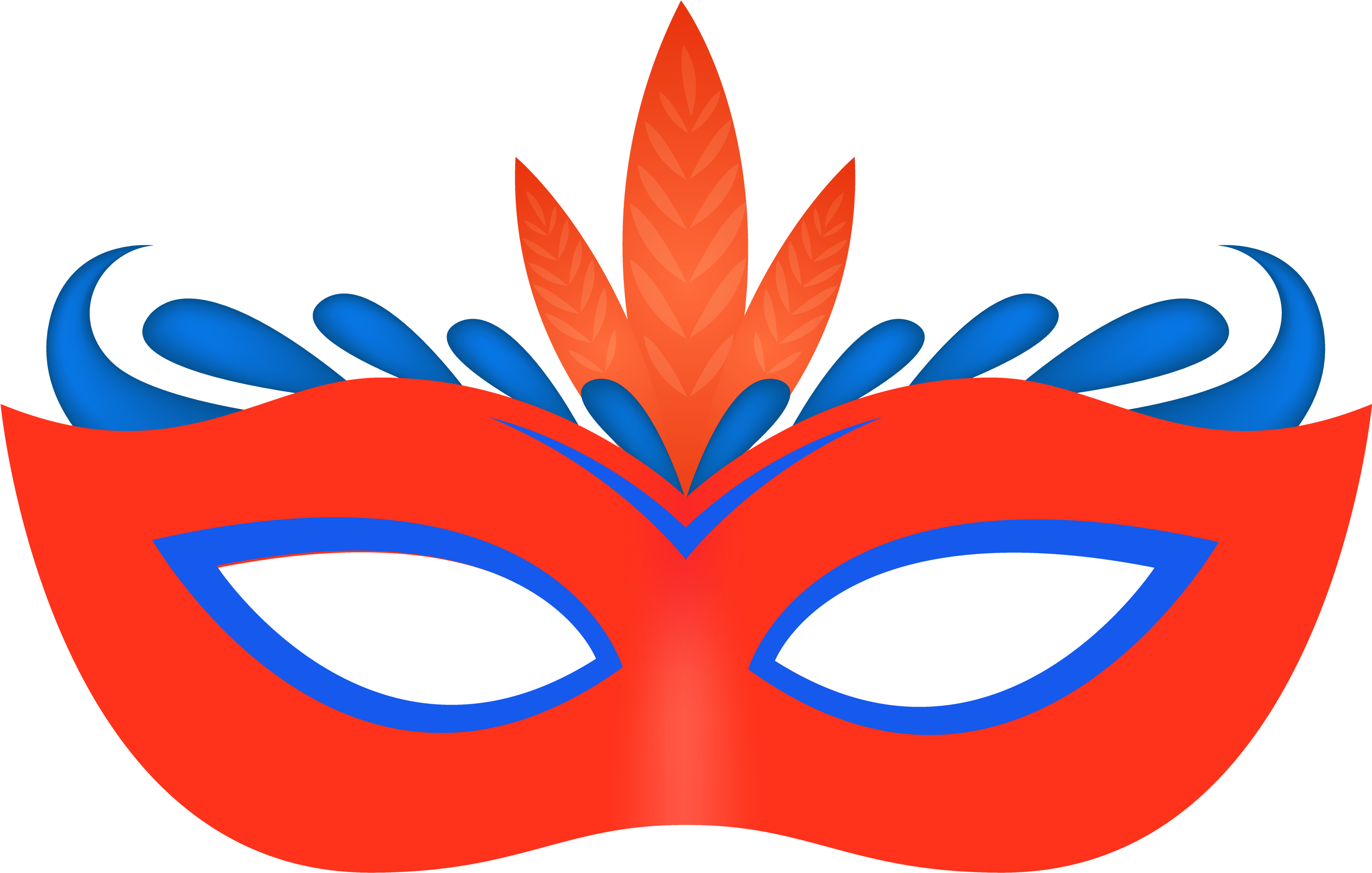 Carnival Mask Png - Carnival Clipart Mask Png Transparent Png (3552x2320), Png Download
