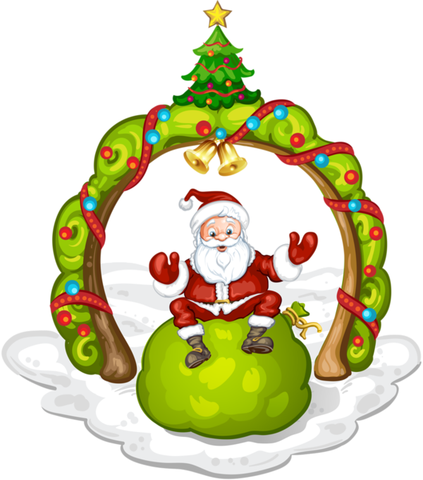 Santa Claus Clipart (600x680), Png Download