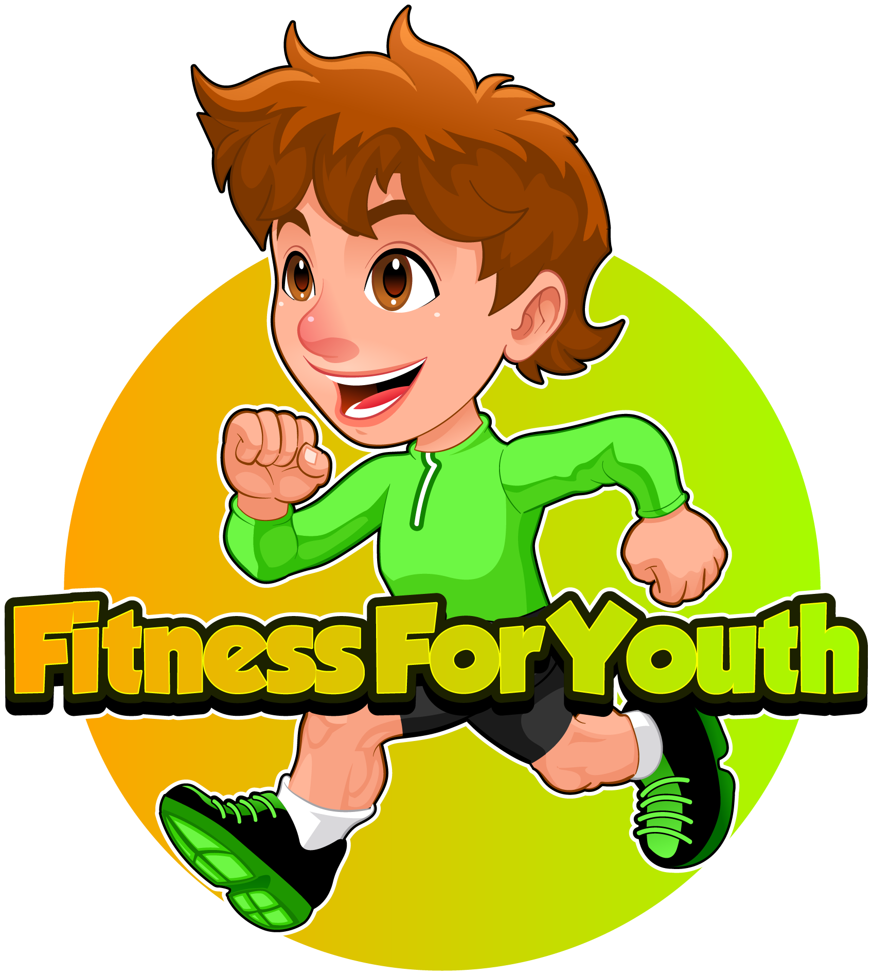 Menina A Correr Clipart (3508x1948), Png Download