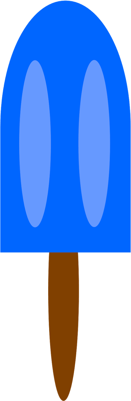 July Clipart Red White Blue Popsicle, July Red White - Png Download (1143x1600), Png Download