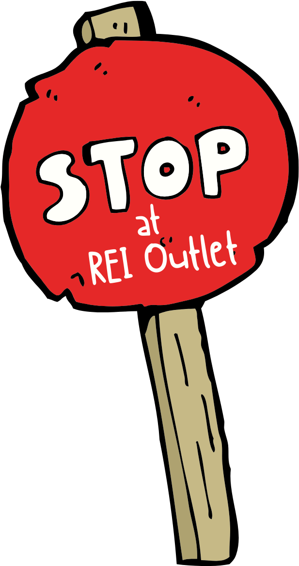 Rei Red Stop Sign Without The - Stop Sign Cute Clipart (1200x1200), Png Download