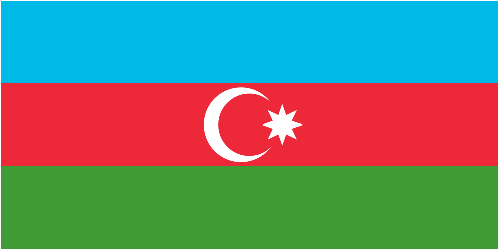 Az Azerbaijan Flag Icon Public Domain - Azerbaijan Flag Clipart (1024x1024), Png Download