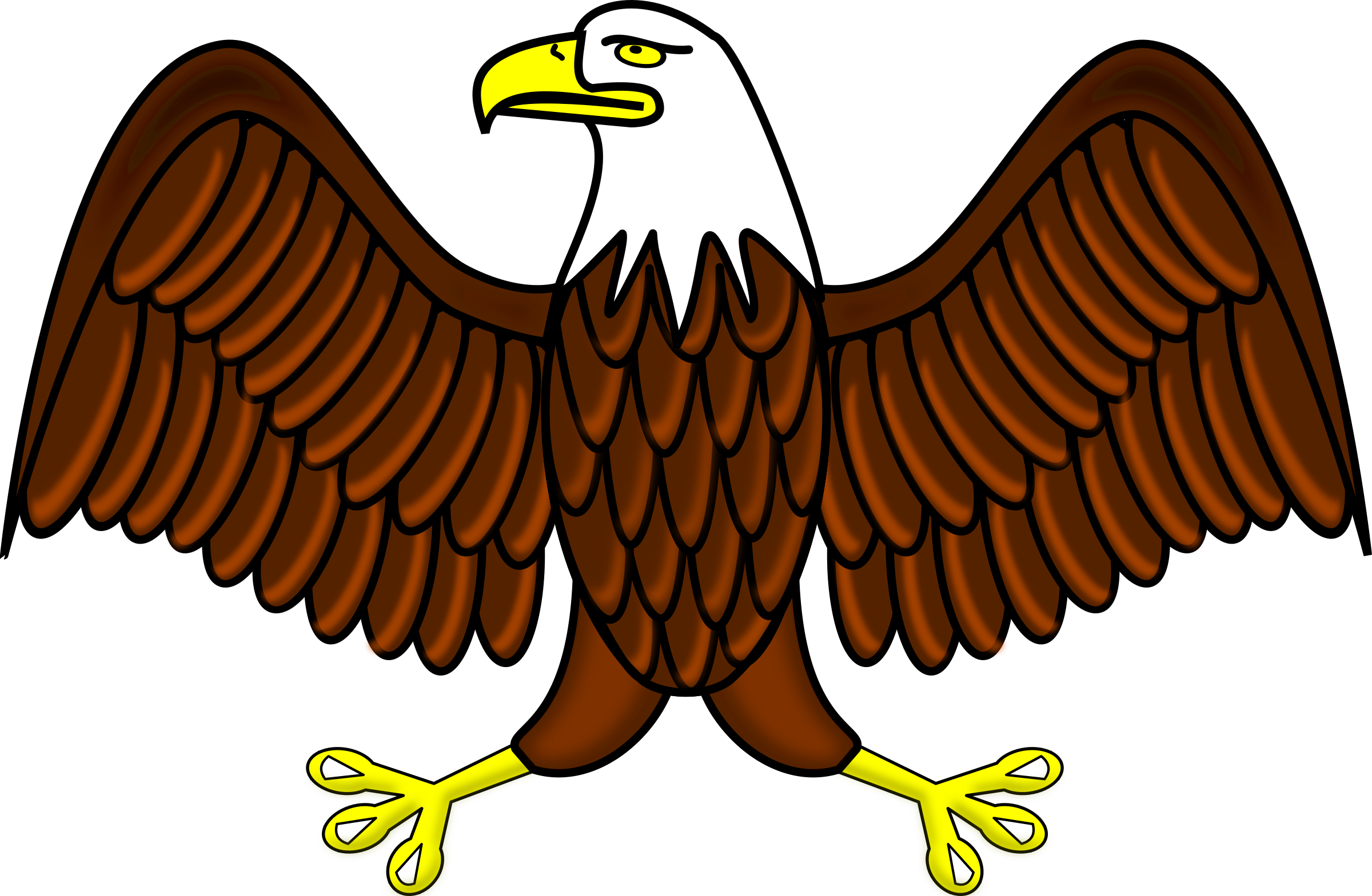 Eagles Clipart Eagle Usa, Eagles Eagle Usa Transparent - Bald Eagle Clip Art - Png Download (2400x1569), Png Download