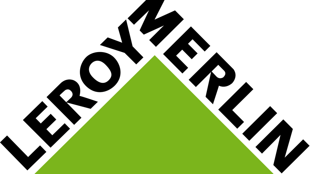 Logo Leroy Merlin Png Clipart (1300x731), Png Download