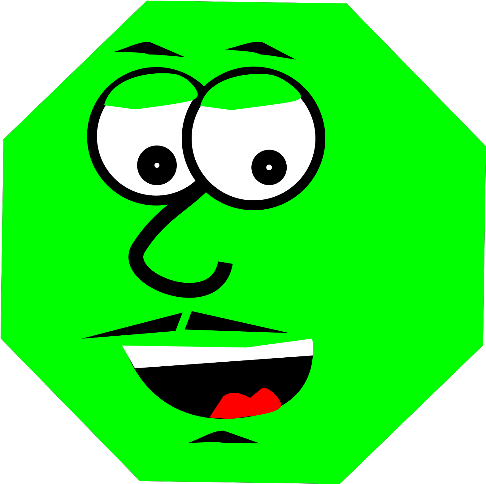 Octagon Shape Clip Art - Png Download (1600x1600), Png Download