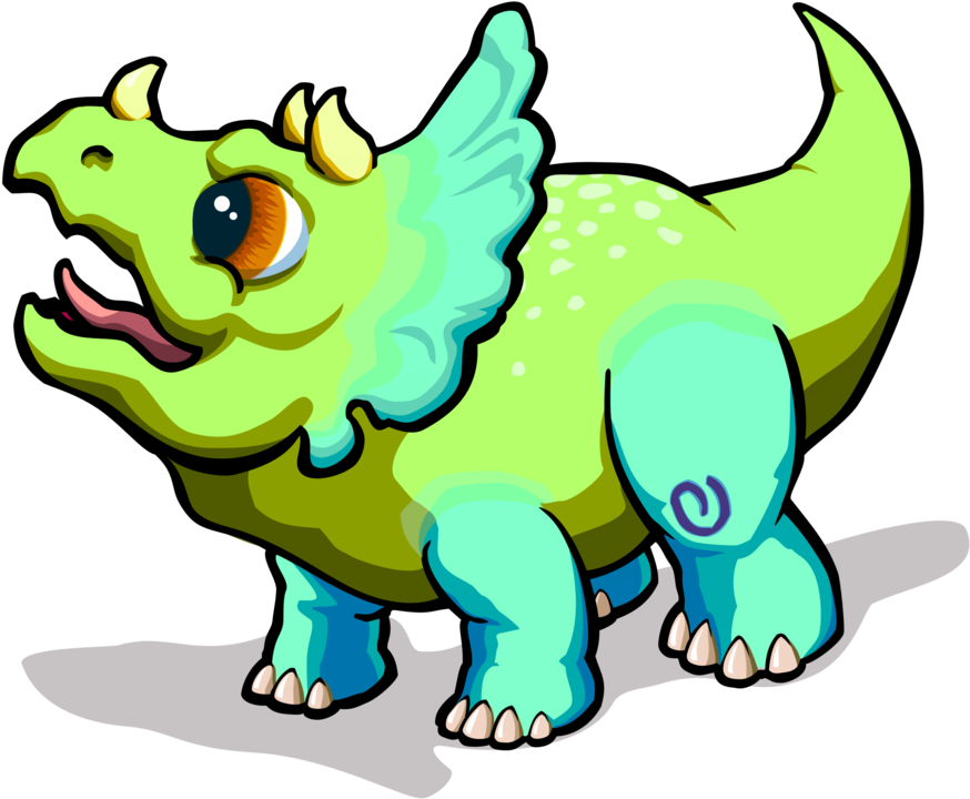 Triceratops Clipart (1011x750), Png Download