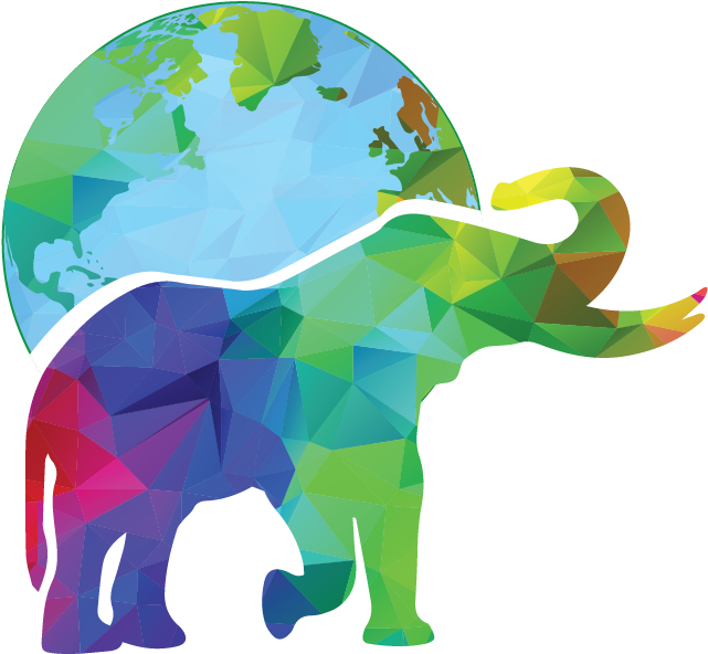 Indian Elephant Clipart (975x800), Png Download