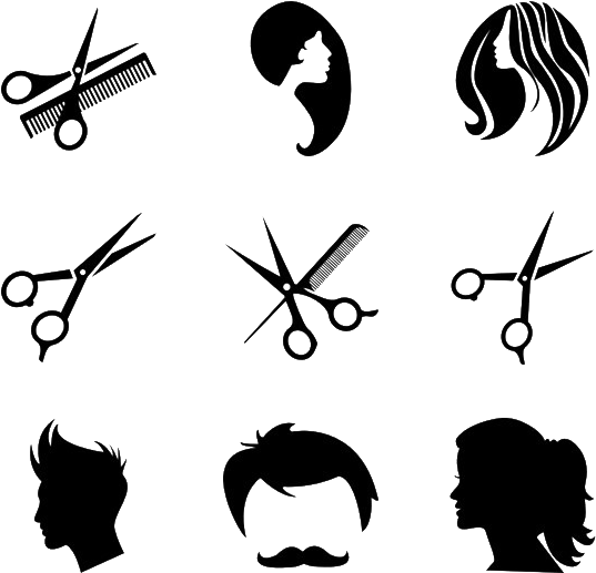 Salon Accessories Png - Hair Icon For Instagram Highlights Clipart (600x564), Png Download