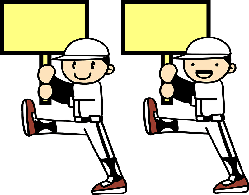 Baseball Player March Clipart - Cartoon - Png Download (800x629), Png Download