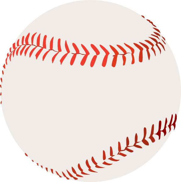 Big Baseball Clipart (594x597), Png Download