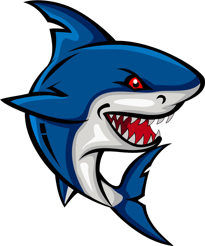 Download Shark Cartoon Clip Art Cartoon Shark Png Transparent Png