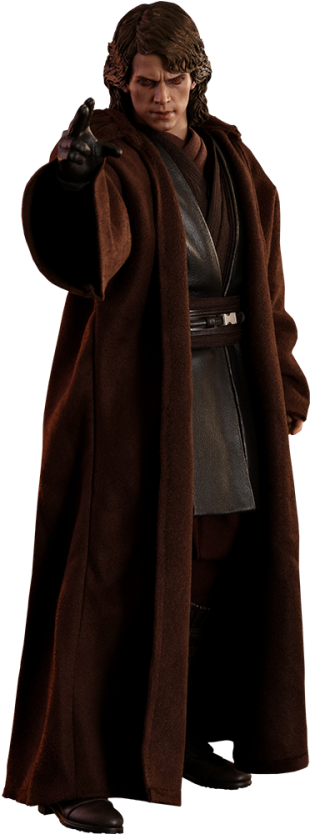 Anakin Figure Clipart (400x833), Png Download