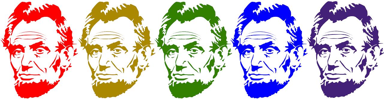 Abraham Abe Lincoln President Usa Free Photo - Illustration Clipart (1280x640), Png Download