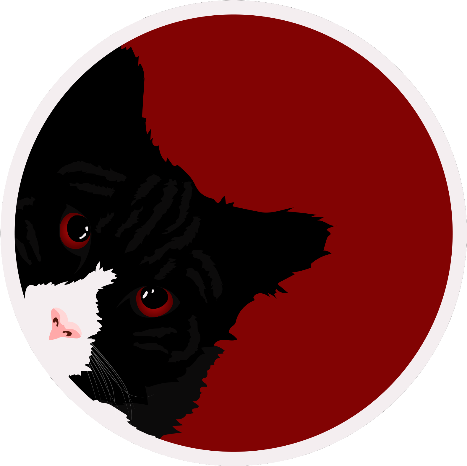 Black Cat Clipart (1671x1668), Png Download