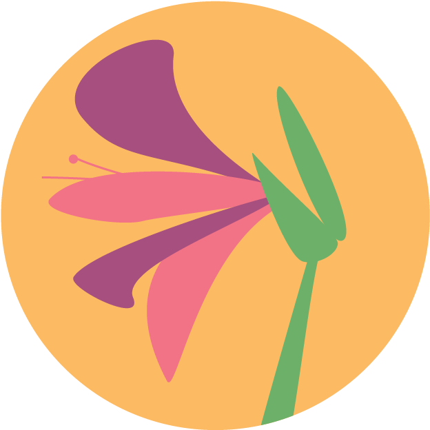 Wild Gladiolus - Circle Clipart (656x656), Png Download