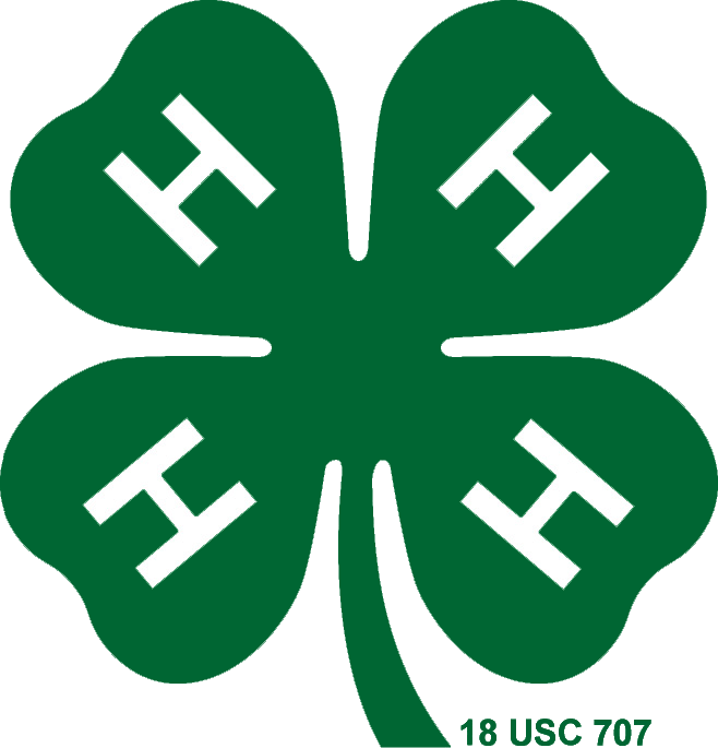 Fluvanna County 4-h - 4 H Clover With Transparent Background Clipart (658x685), Png Download