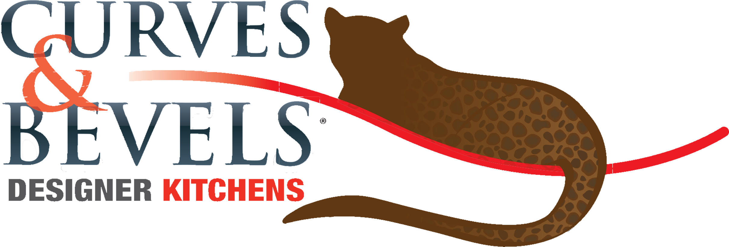 Logo - Cat Grabs Treat Clipart (2637x1098), Png Download