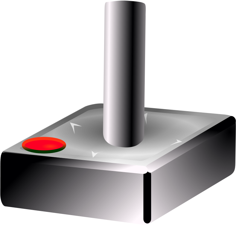 Vecchio Joystick Clipart (800x791), Png Download