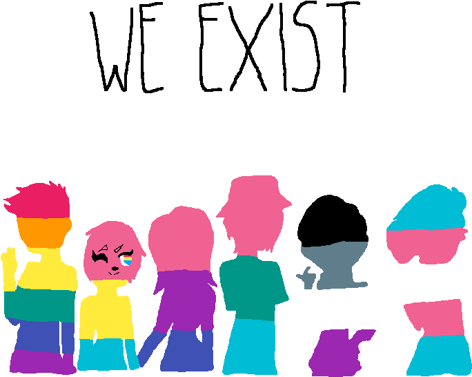 We Exist Gay Clipart (700x700), Png Download