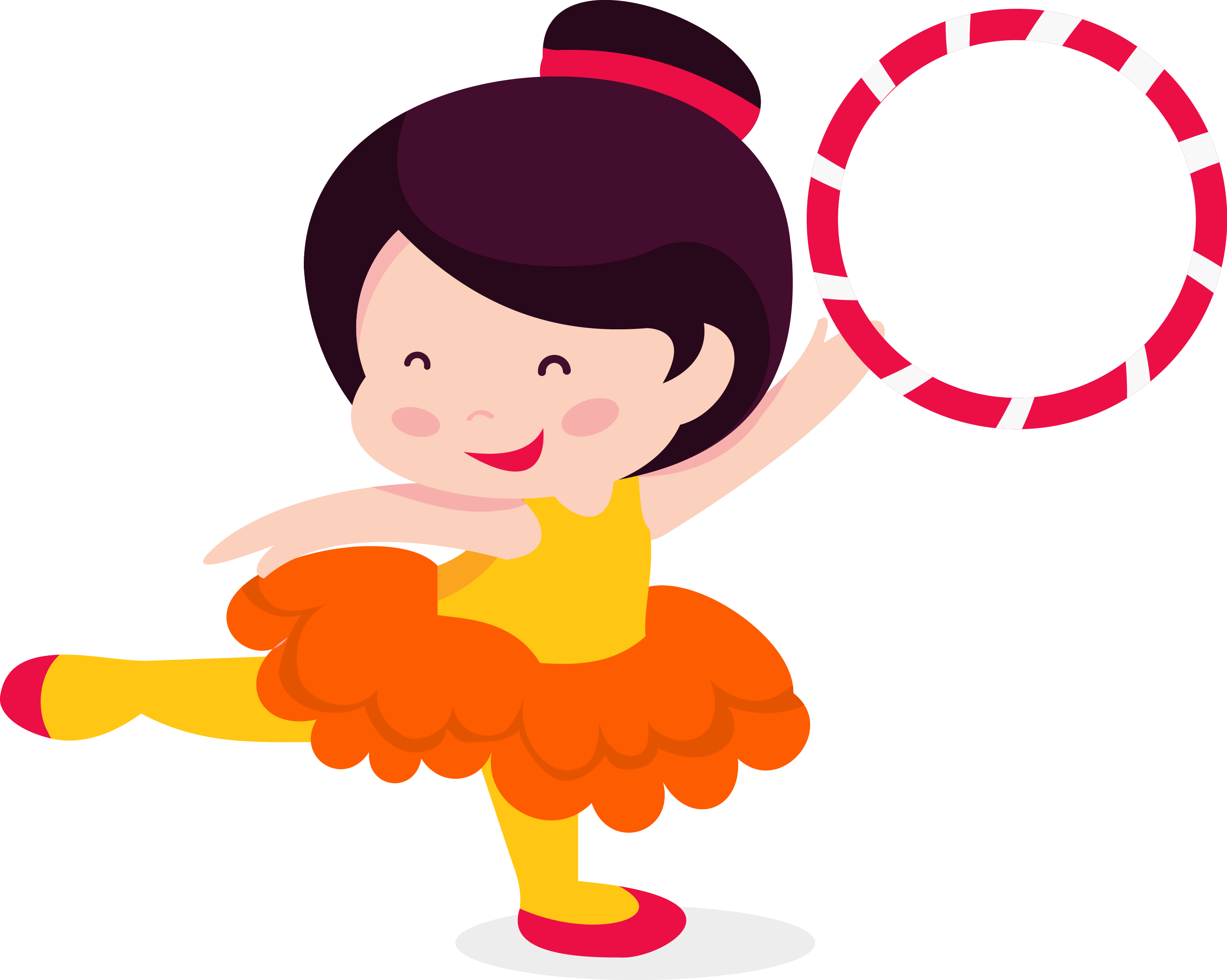 Circus Ringmaster Carnival Clown - Carnival Clown Vector Png Clipart (2928x2339), Png Download