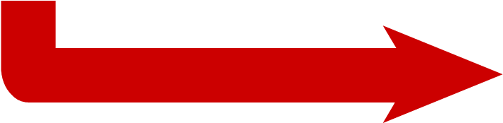 Red Arrow Pointing Right - Carmine Clipart (1000x1000), Png Download