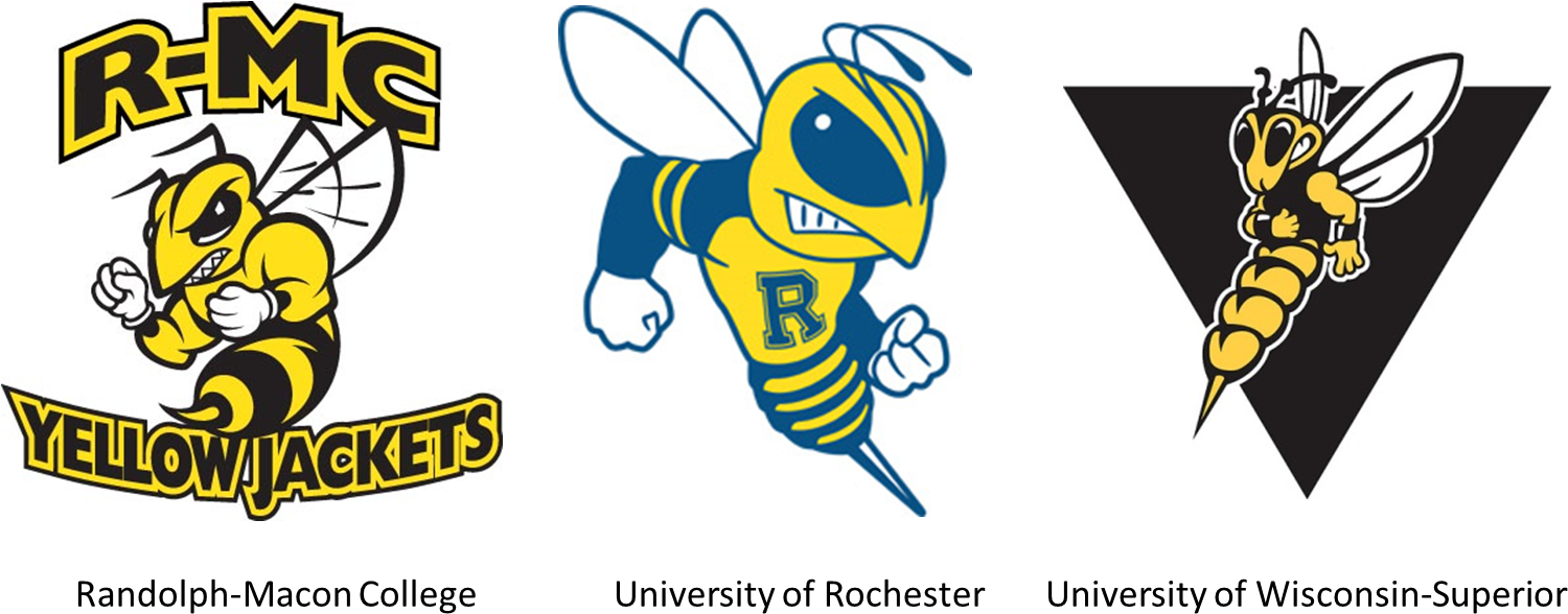 Mascot University Of Rochester Logo Clipart (1527x613), Png Download