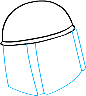 How To Draw Boba Fett - Sketch Clipart (680x678), Png Download