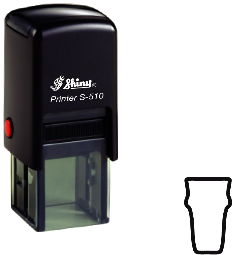 Rubber Stamp Png Clipart - Shiny S 510 Transparent Png (1000x1000), Png Download