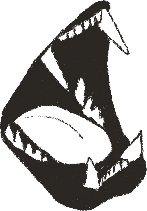 Lions Mouth Drawing Clipart (623x894), Png Download