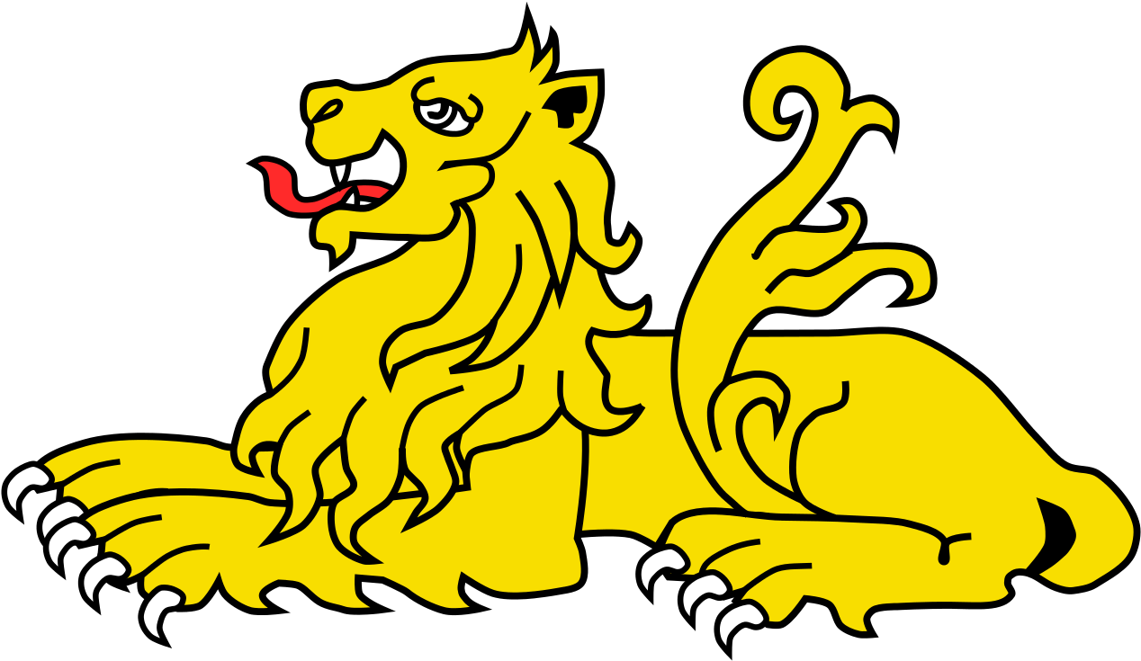 Coat Of Arms Lion Clipart (1280x758), Png Download