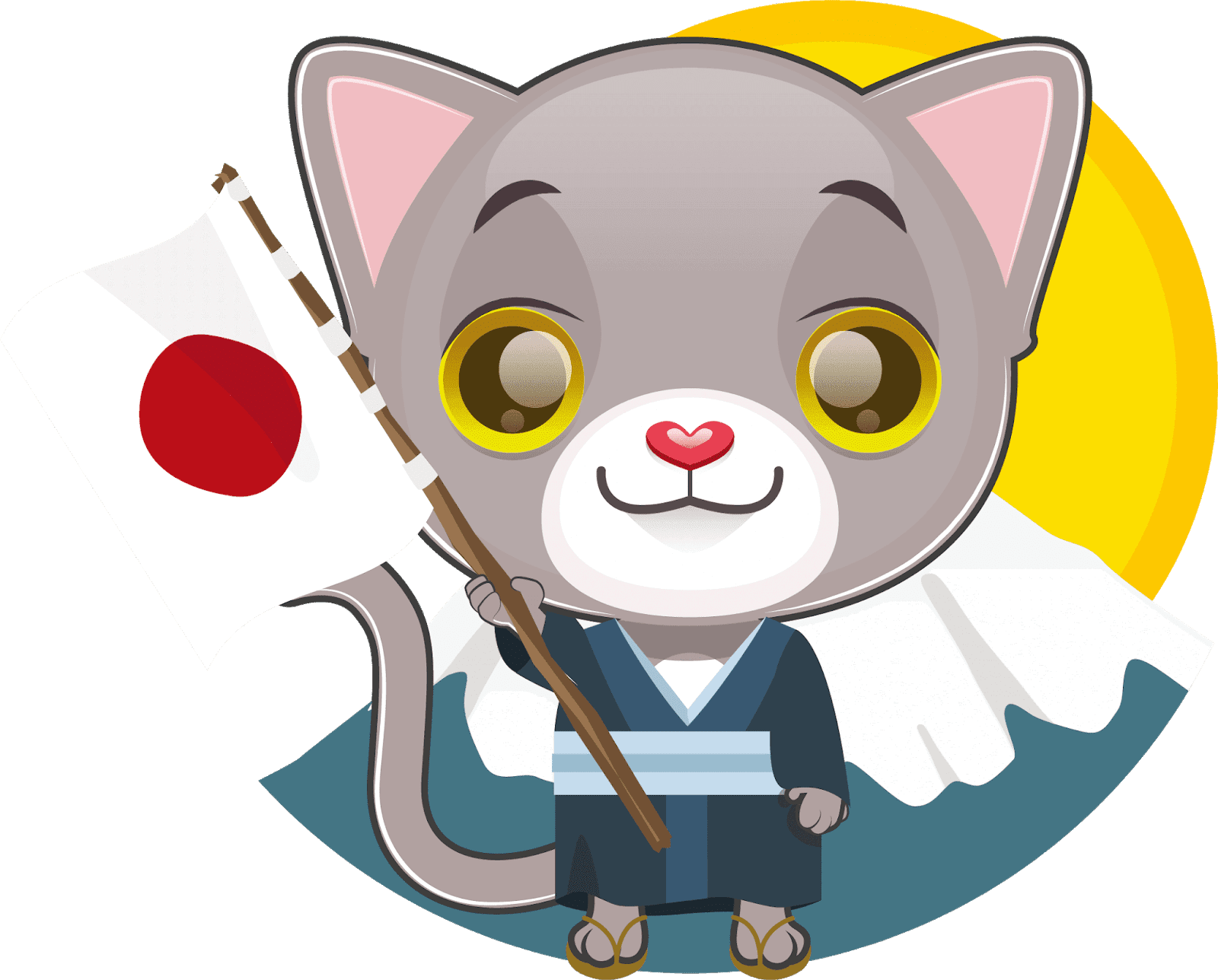 Transparent Japan Clip Art - Flag Of Japan - Png Download (1600x1288), Png Download