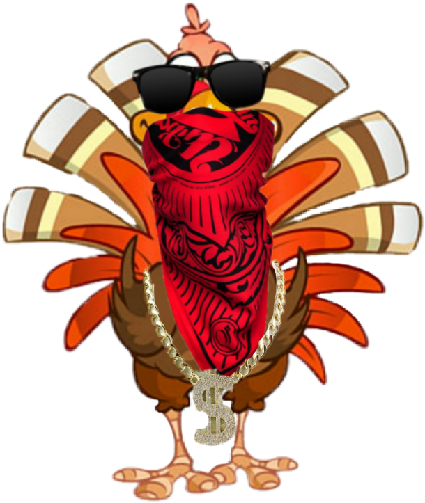 Thanksgiving Turkey Cartoon Png Clipart (610x723), Png Download