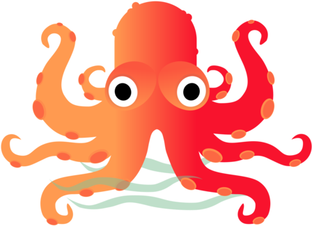 Octopus Clipart Ocean Life - Happy Birthday Sucker - Png Download (530x750), Png Download