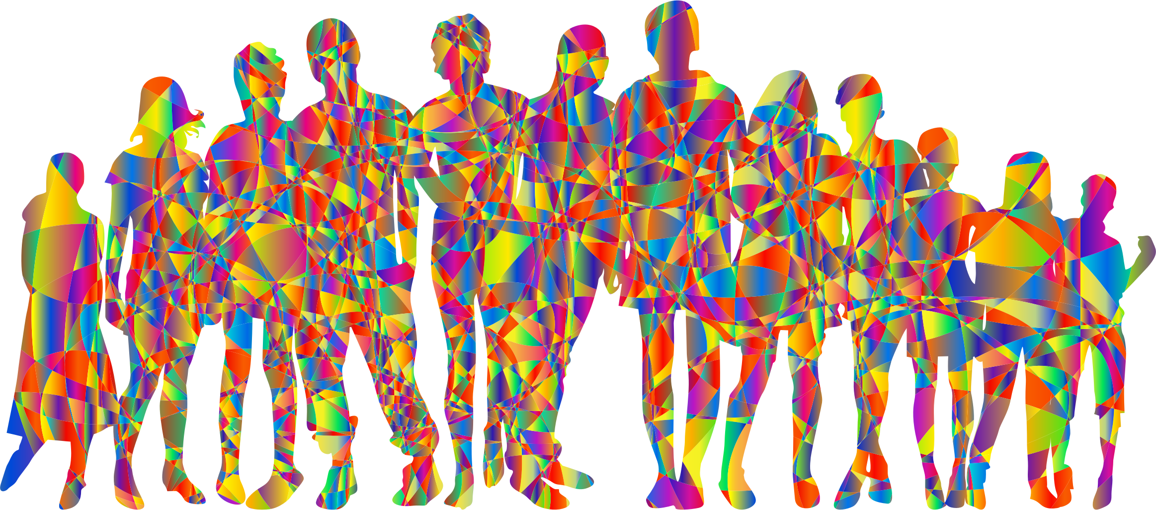 Parent Clipart Human Family - Portable Network Graphics - Png Download (2326x1026), Png Download