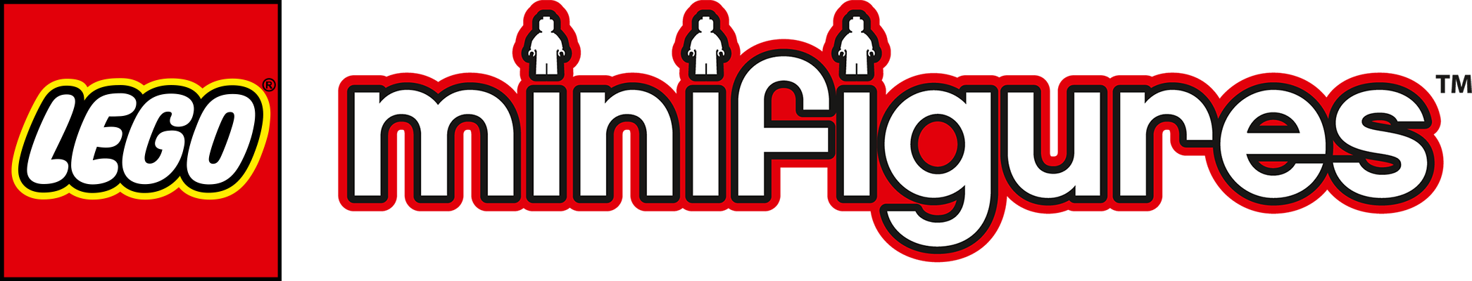 Lego Minifigures Series Logo Clipart (2091x400), Png Download