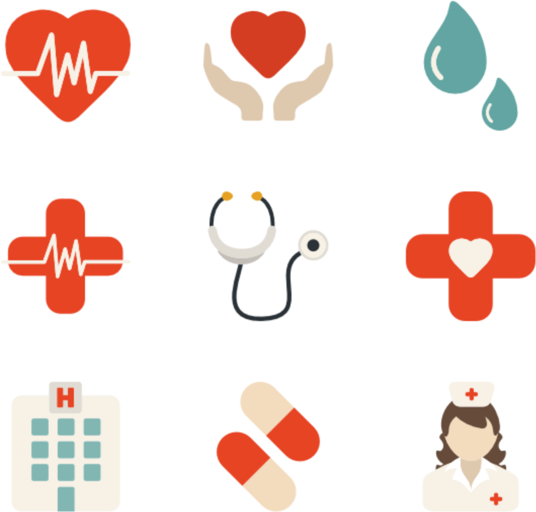 Medical Icon Vector Png Clipart (1200x1128), Png Download