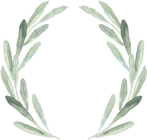 Olive Watercolor Wedding Invite Clipart (600x600), Png Download