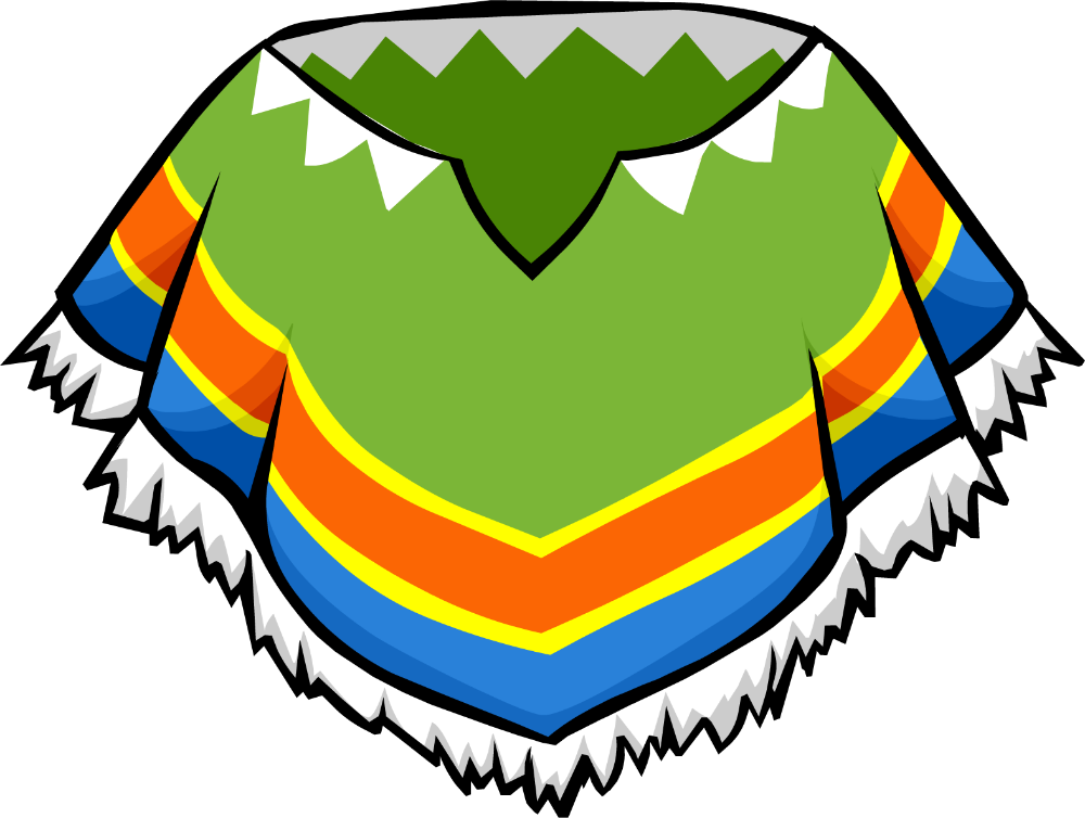 Poncho Clipart - Png Download (1000x754), Png Download