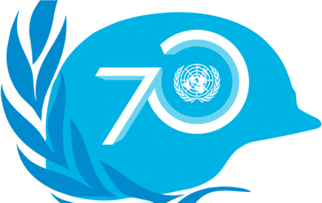 70th Anniversary Peacekeeper's International Day Clipart (1200x695), Png Download