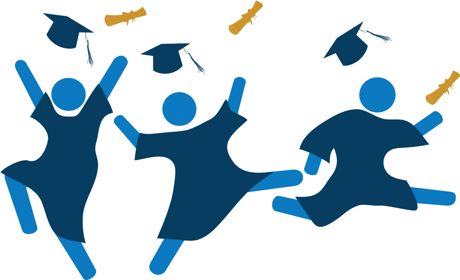 Shadow Graduation Images Png Clipart (930x568), Png Download