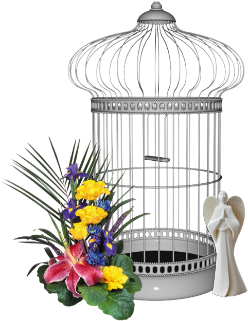 Sangkar Bunga Png Clipart (500x647), Png Download