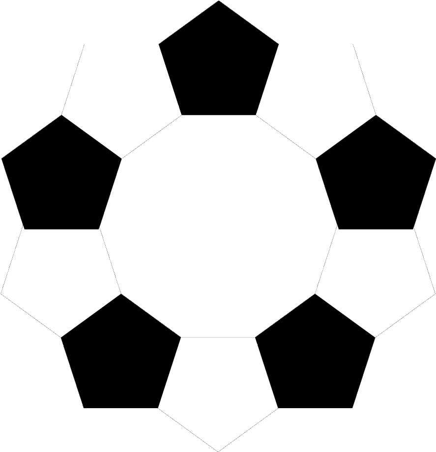 Black And White Pentagon Design Svg Clip Arts - Vicious Circle Of Chronic Pain - Png Download (1024x1024), Png Download