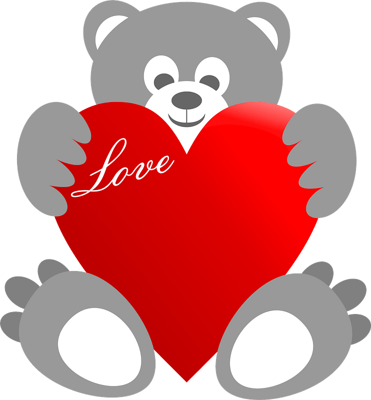 Valentine"s Day Teddy Bear Clipart - Teddy Day Images 2020 Download - Png Download (742x800), Png Download