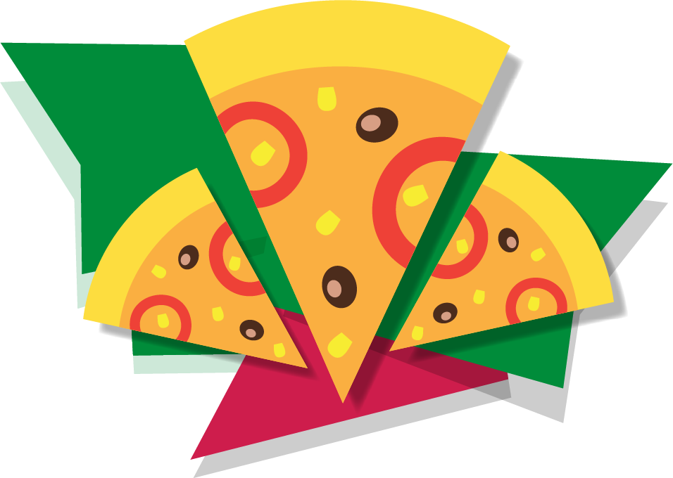 Times Tables Rock Stars Pizza Parties Clipart (956x680), Png Download