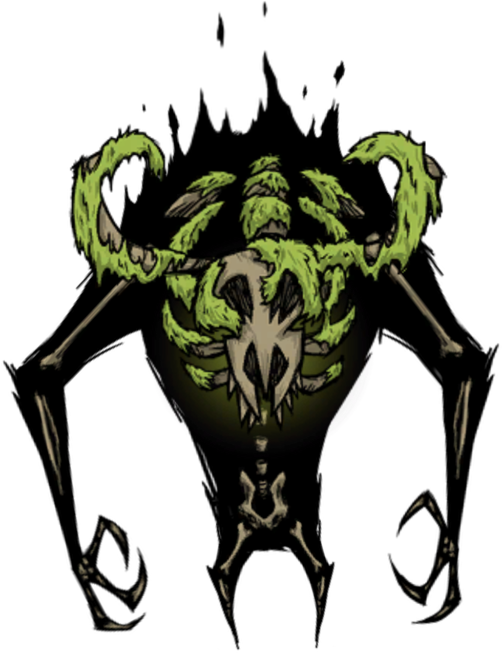 T Starve Together Icon - Dont Starve Together Boss Clipart (1043x1277), Png Download