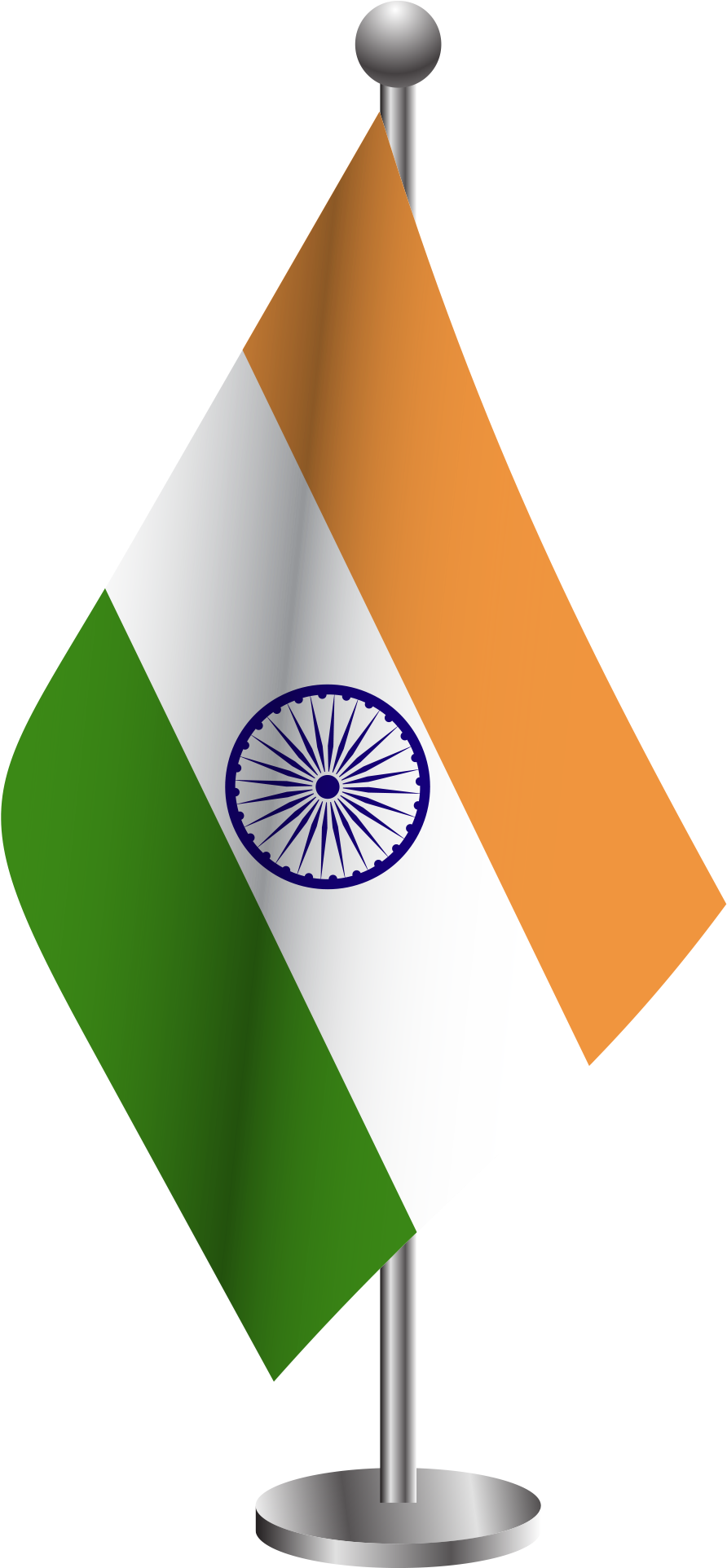 Indian Flag Clipart Png , Png Download - India Independence Day Stickers Transparent Png (892x1924), Png Download