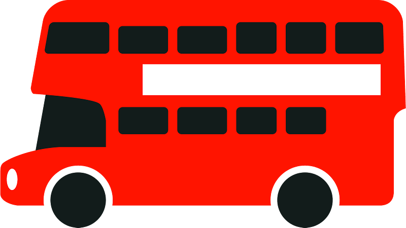 London Bus Clipart - Png Download (800x450), Png Download