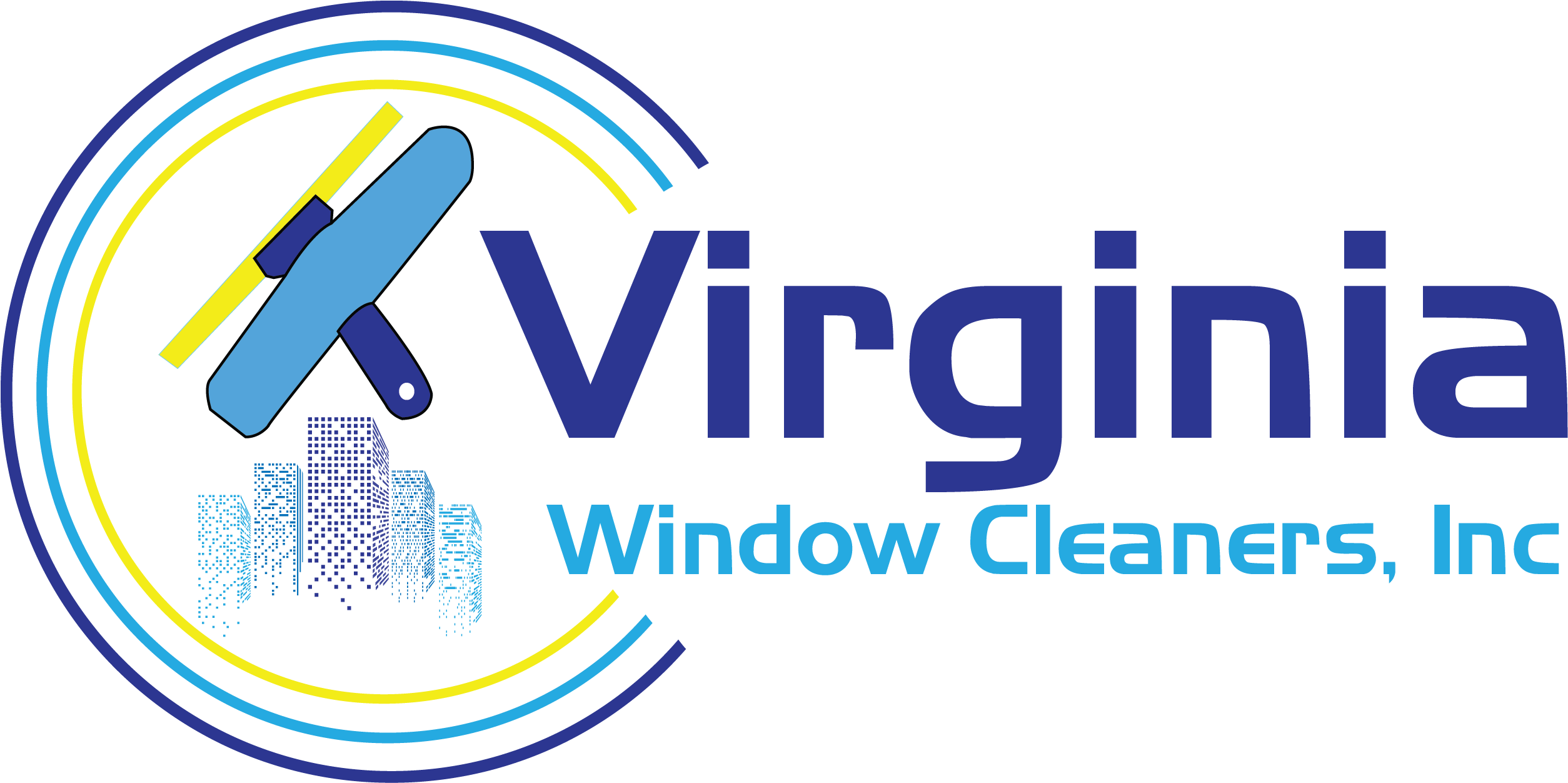 Pictures Of Window Cleaners - Graphic Design Clipart (2535x1251), Png Download