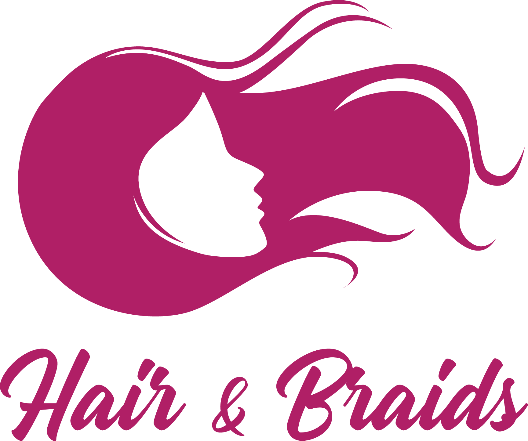 Hair And Braids Clipart (1729x1445), Png Download